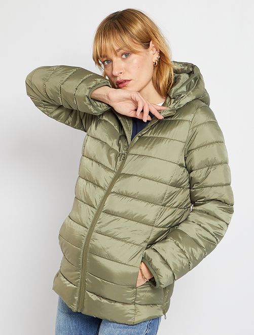 Piumino leggero premaman - verde licheno - Kiabi - 35.00€