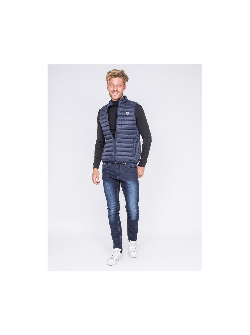 Piumino leggero sans manche ZERNES Blu marino - Kiabi