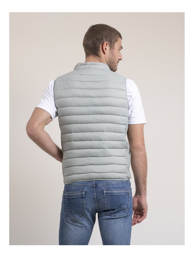 Piumino leggero sans manche ZERNES Verde chiaro - Kiabi