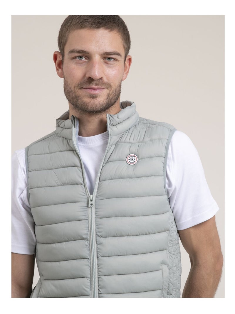 Piumino leggero sans manche ZERNES Verde chiaro - Kiabi