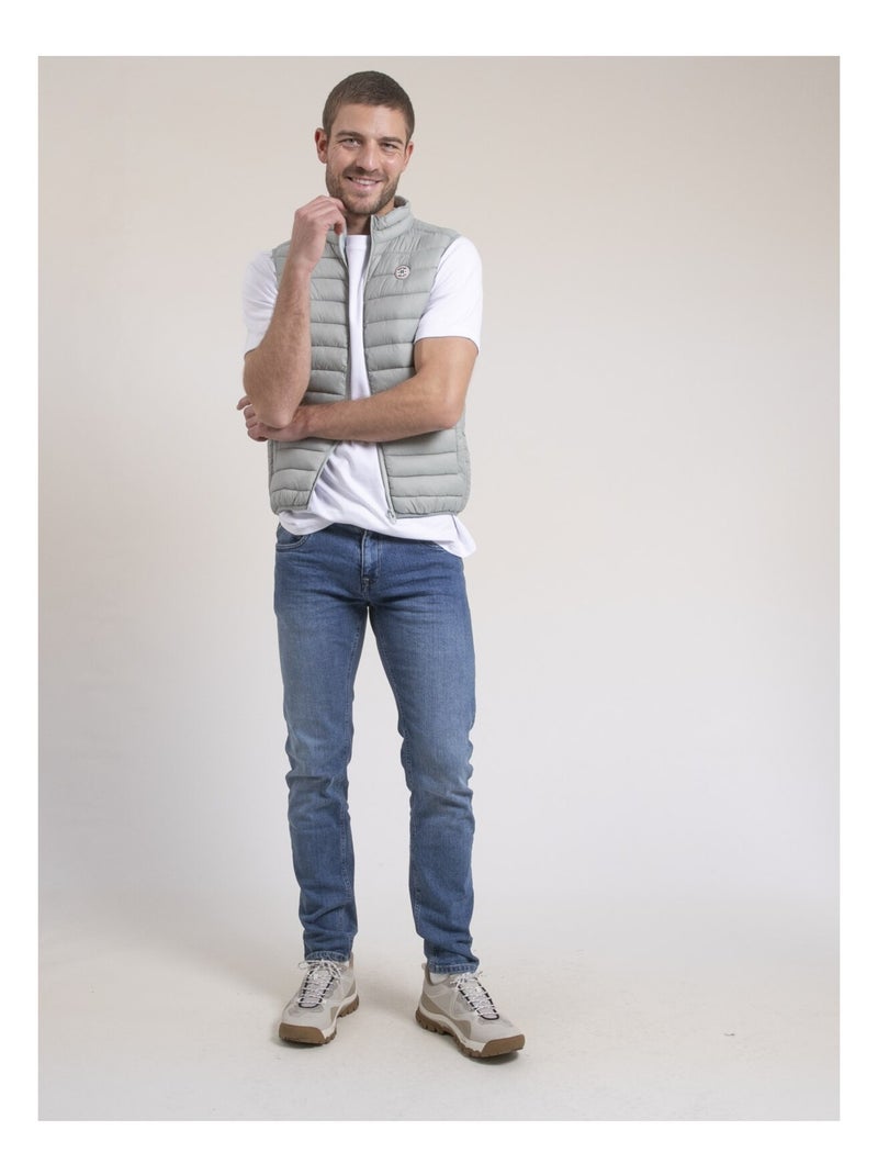 Piumino leggero sans manche ZERNES Verde chiaro - Kiabi
