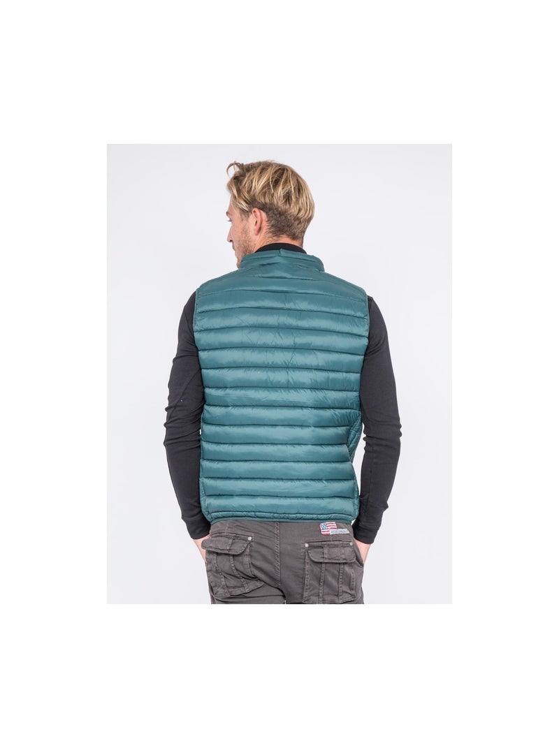 Piumino leggero sans manche ZERNES Verde foresta - Kiabi