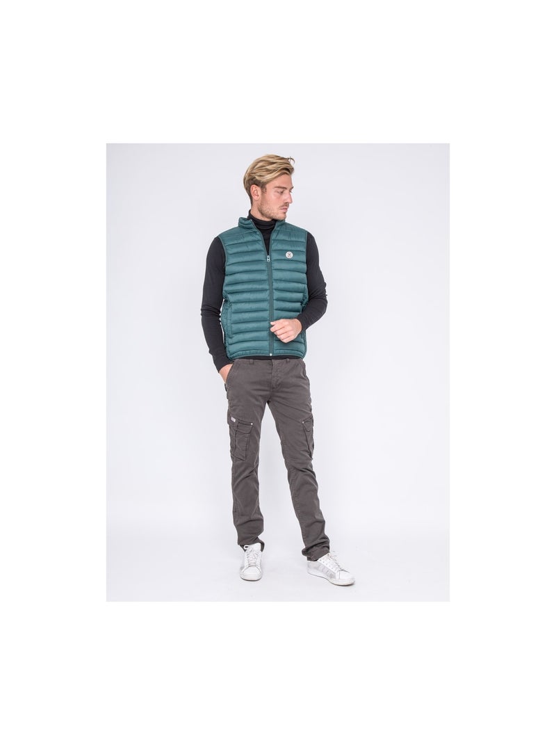 Piumino leggero sans manche ZERNES Verde foresta - Kiabi