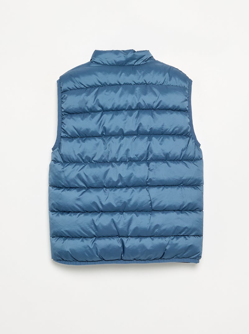Piumino leggero senza maniche Blu - Kiabi