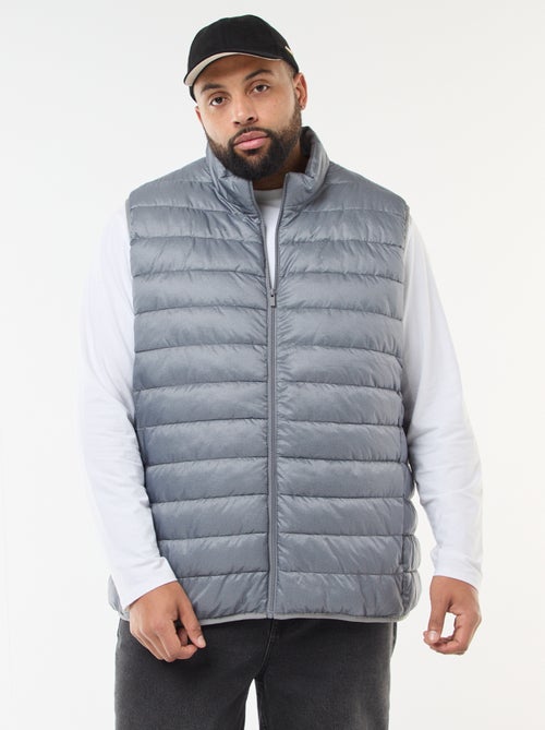 Piumino leggero smanicato con collo alto - Kiabi