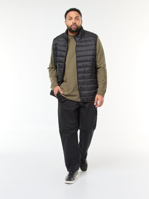 Piumino leggero smanicato con collo alto - Kiabi