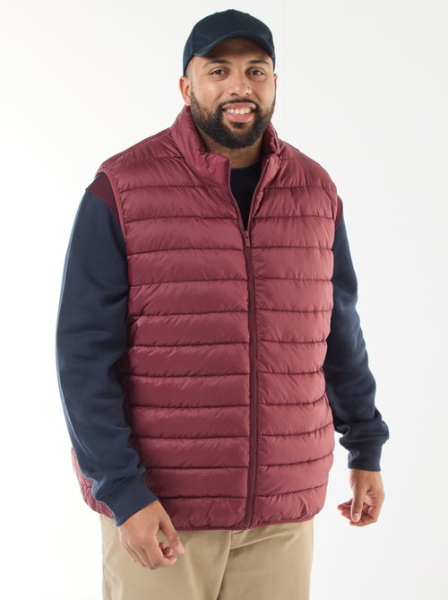 Piumino leggero smanicato con collo alto - Kiabi