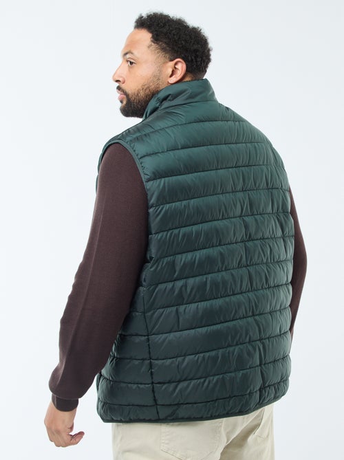 Piumino leggero smanicato con collo alto - Kiabi