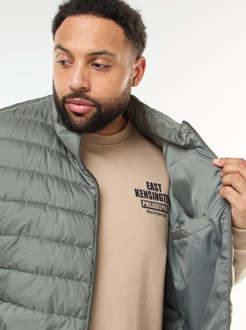 Piumino leggero smanicato con collo alto - Kiabi