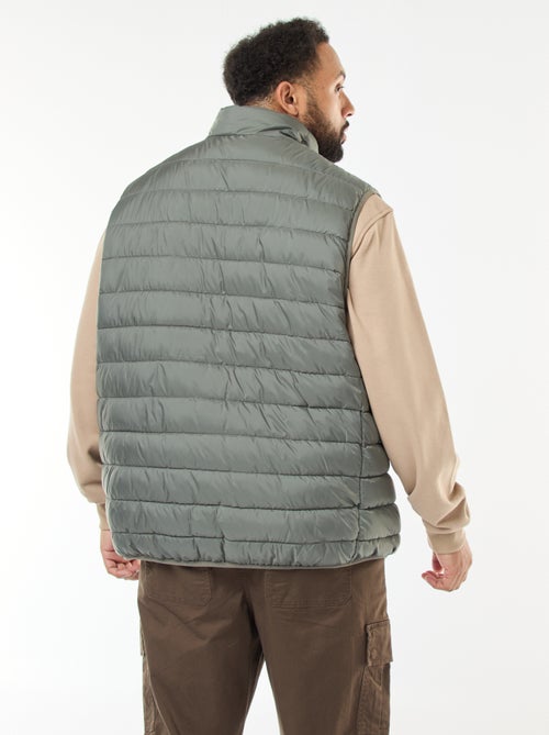 Piumino leggero smanicato con collo alto - Kiabi