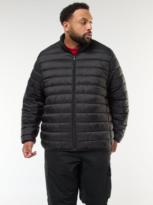 Piumino leggero tinta unita a maniche lunghe e collo alto - Kiabi