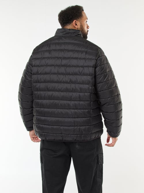 Piumino leggero tinta unita a maniche lunghe e collo alto - Kiabi