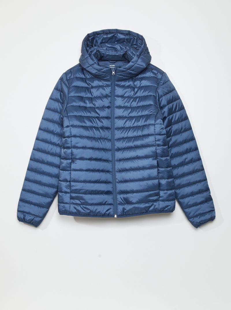 Piumino leggero trapuntato blu scuro - Kiabi