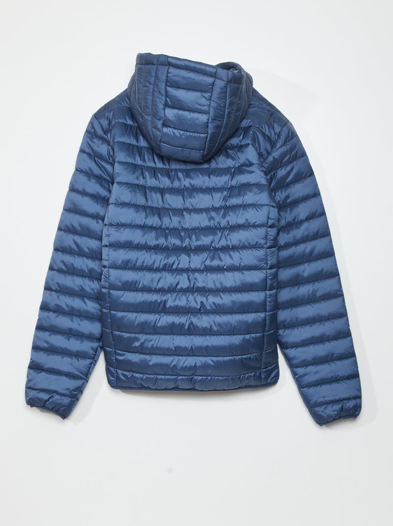 Piumino leggero trapuntato blu scuro - Kiabi