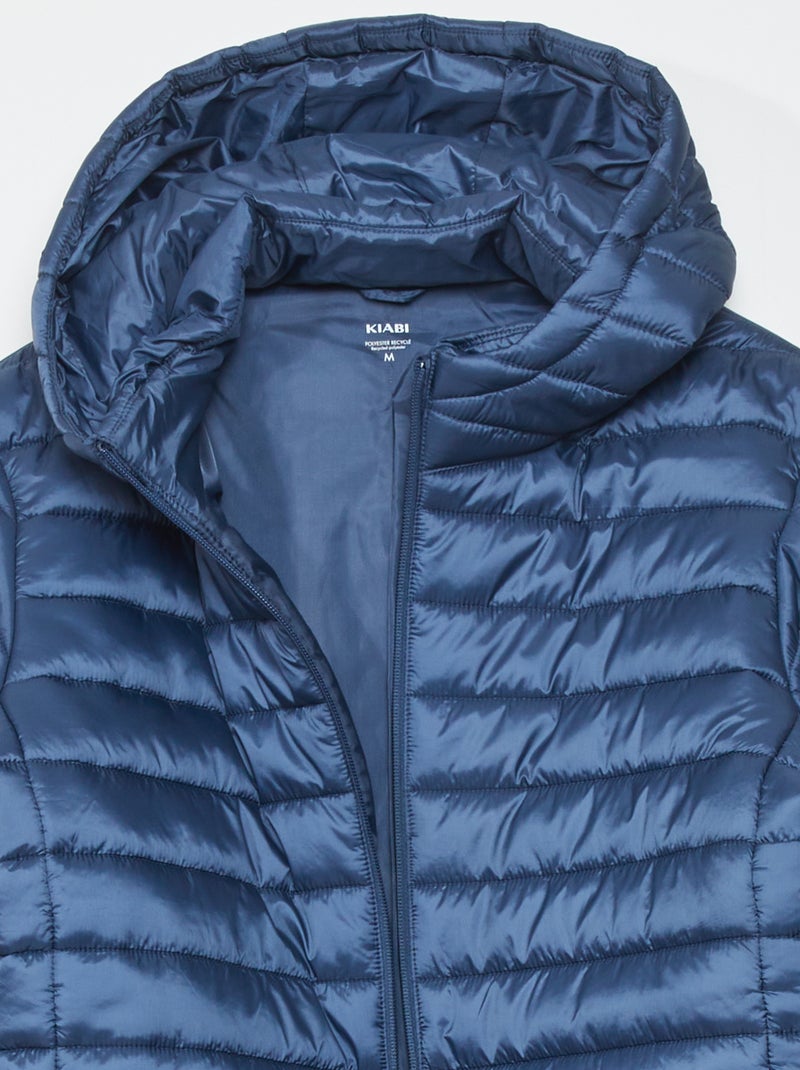Piumino leggero trapuntato blu scuro - Kiabi