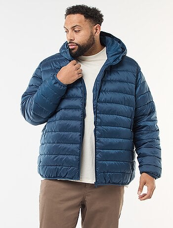 Piumino leggero trapuntato con cappuccio