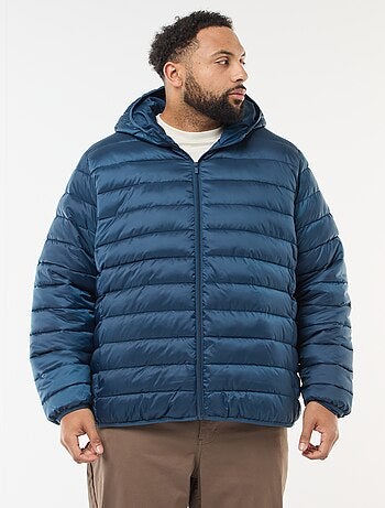 Piumino leggero trapuntato con cappuccio