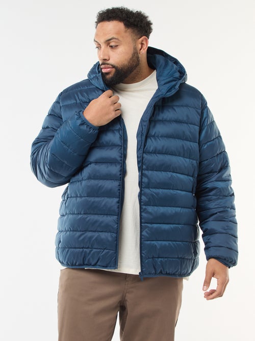 Piumino leggero trapuntato con cappuccio - Kiabi