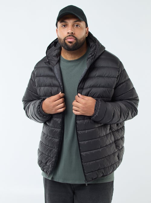 Piumino leggero trapuntato con cappuccio - Kiabi