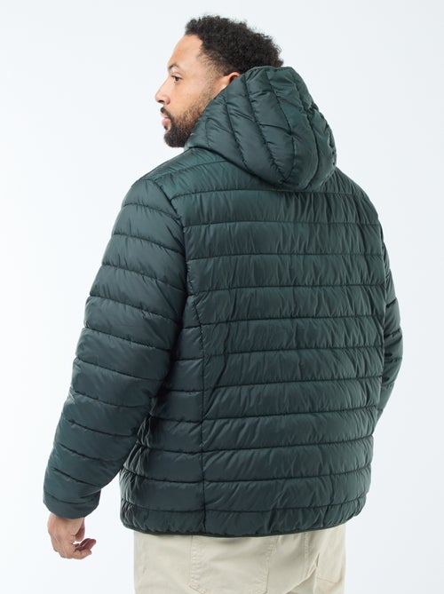 Piumino leggero trapuntato con cappuccio - Kiabi