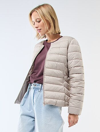 Piumino leggero trapuntato e impermeabile