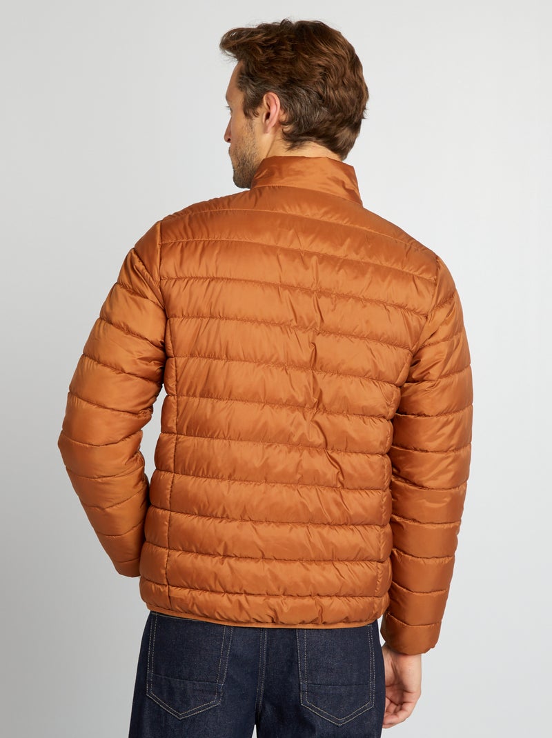 Piumino leggero trapuntato MARRONE - Kiabi