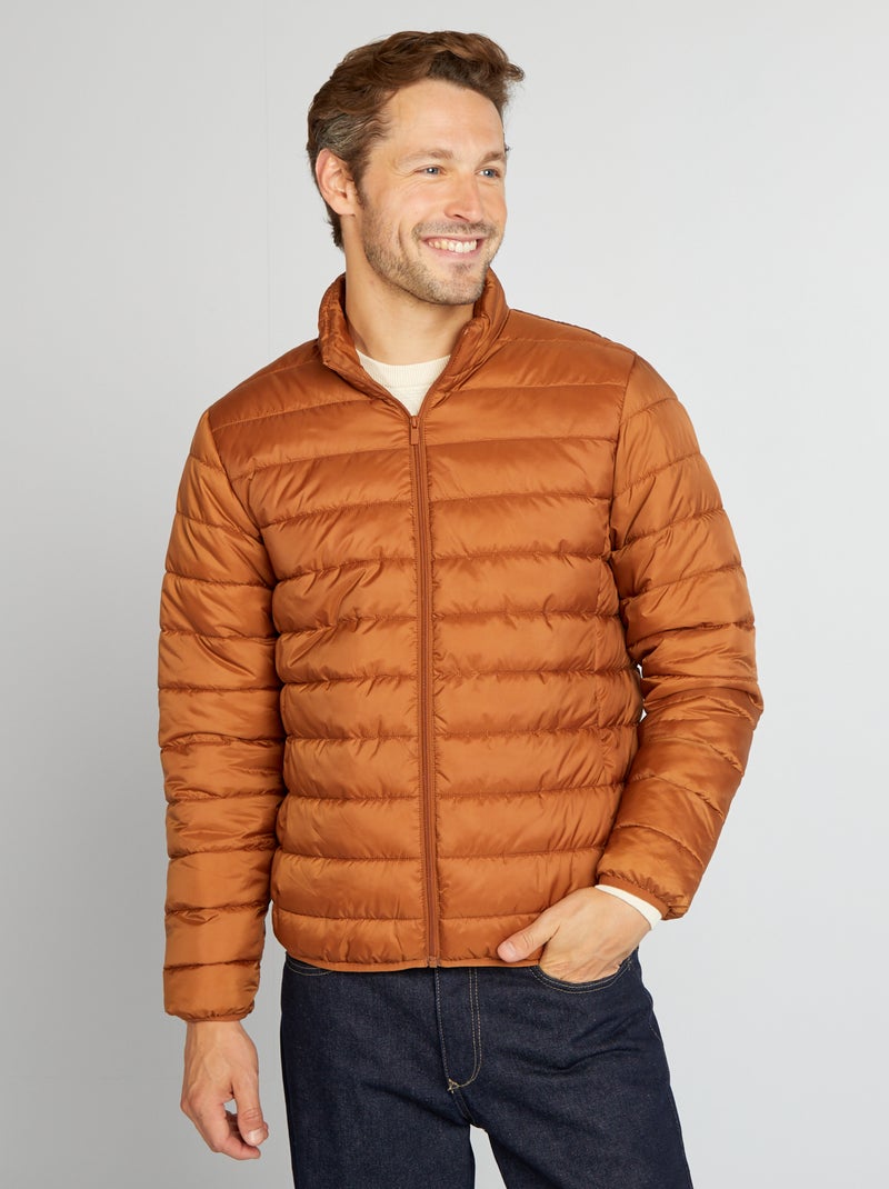 Piumino leggero trapuntato MARRONE - Kiabi