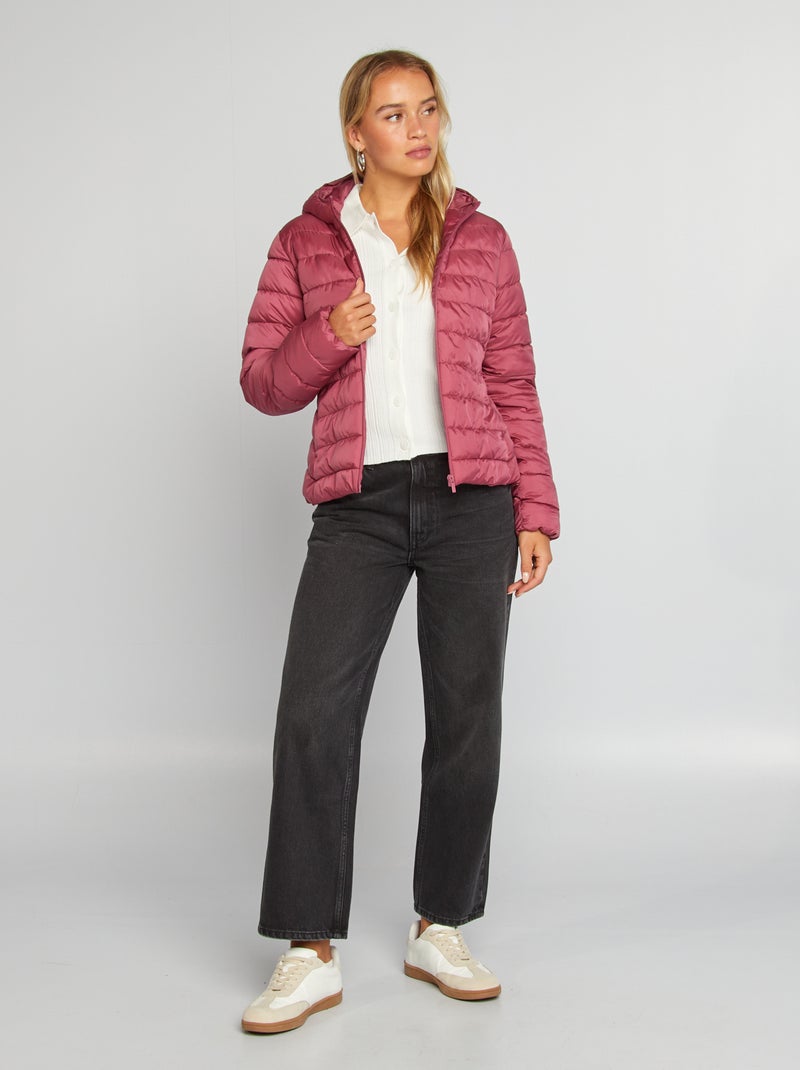 Piumino leggero trapuntato ROSA - Kiabi