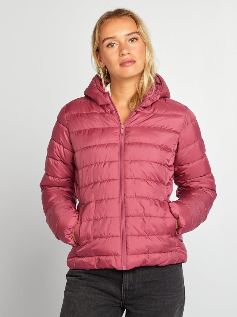 Piumino leggero trapuntato ROSA - Kiabi