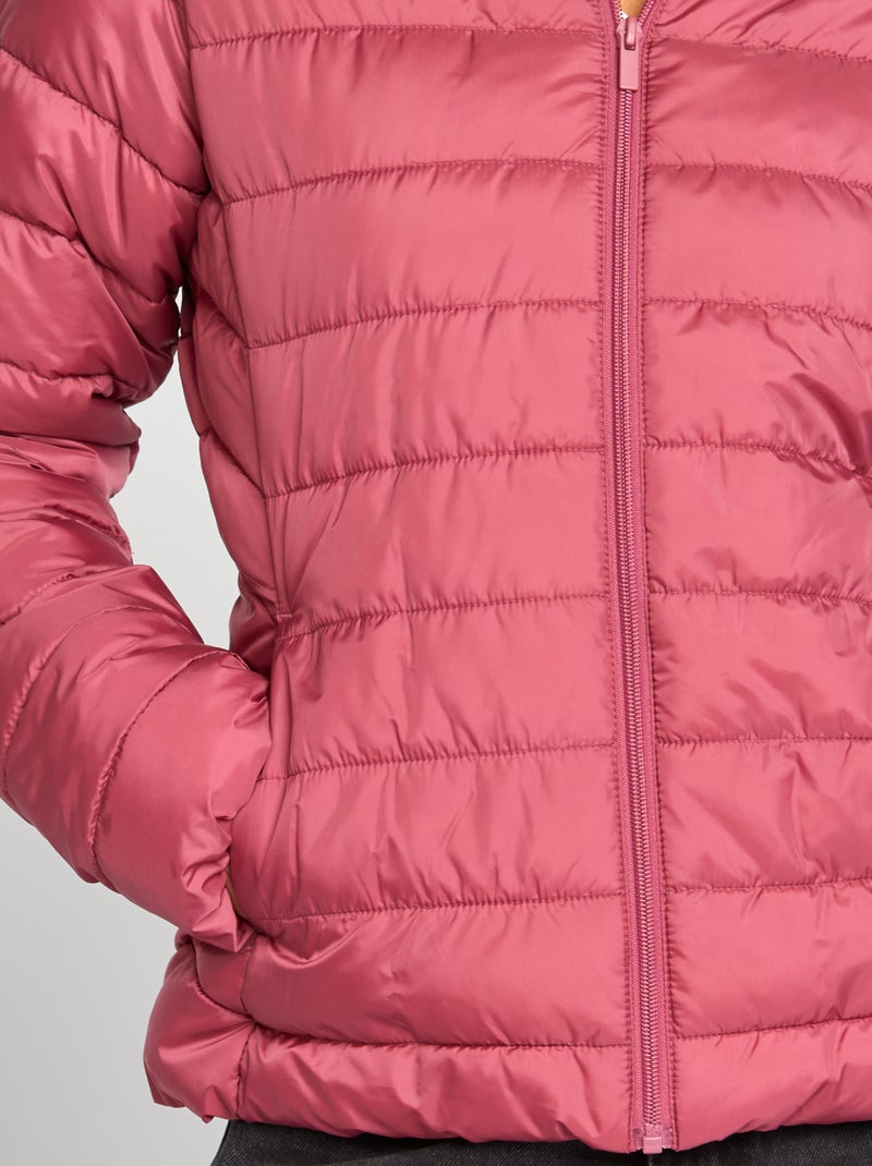 Piumino leggero trapuntato ROSA - Kiabi