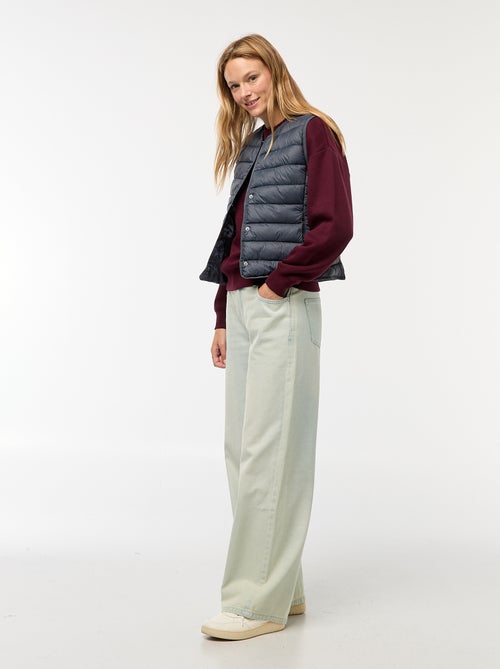 Piumino leggero trapuntato senza maniche - Kiabi