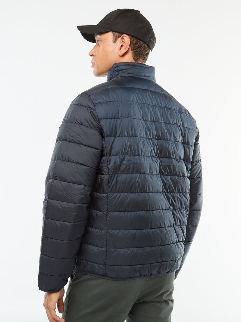 Piumino leggero trapuntato tinta unita blu - Kiabi