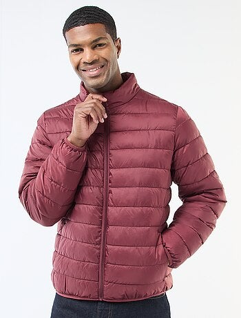 Piumino leggero trapuntato tinta unita