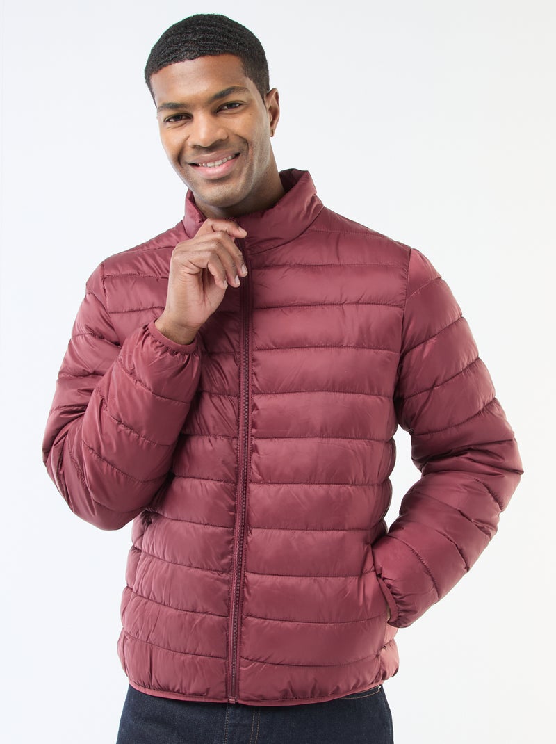 Piumino leggero trapuntato tinta unita Rosso - Kiabi