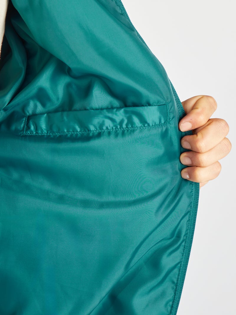 Piumino leggero trapuntato VERDE - Kiabi