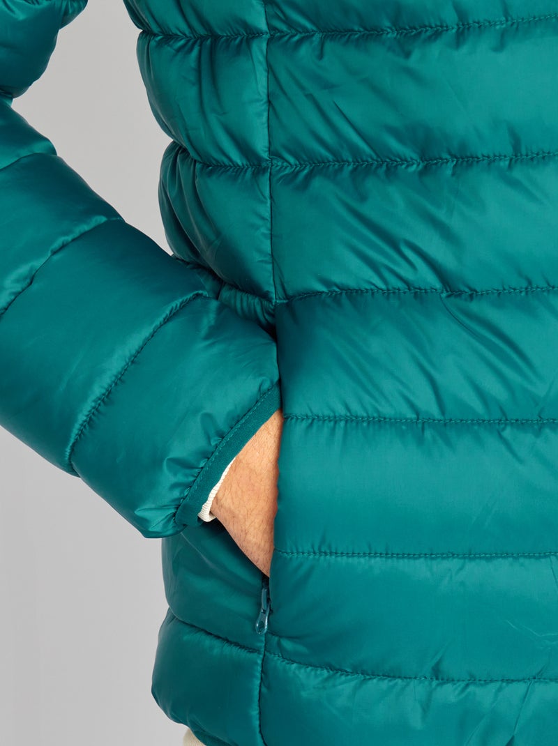 Piumino leggero trapuntato VERDE - Kiabi