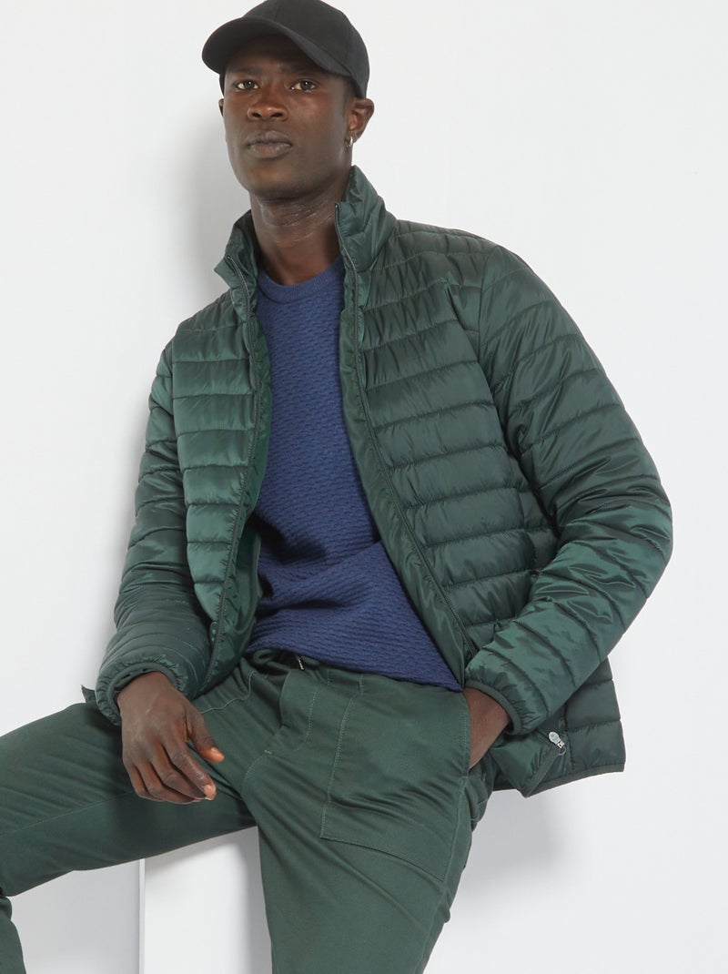 Giubbotto bambino leggero verde baby