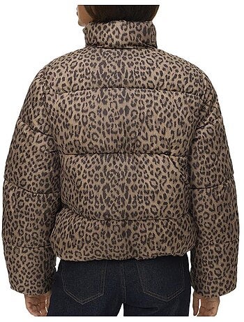 Piumino Leopardato Vero Moda
