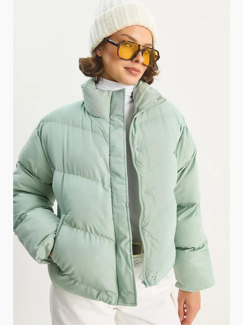 Piumino lucci Verde menta - Kiabi