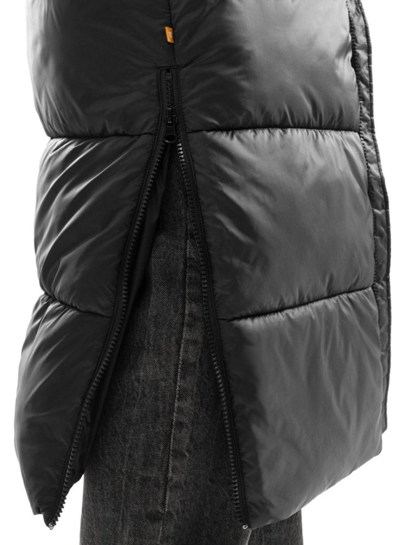 Piumino lungo cappotto da donna lifestyle donna finland Nero - Kiabi