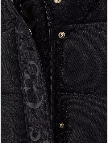 Piumino lungo con cappuccio - guess kids