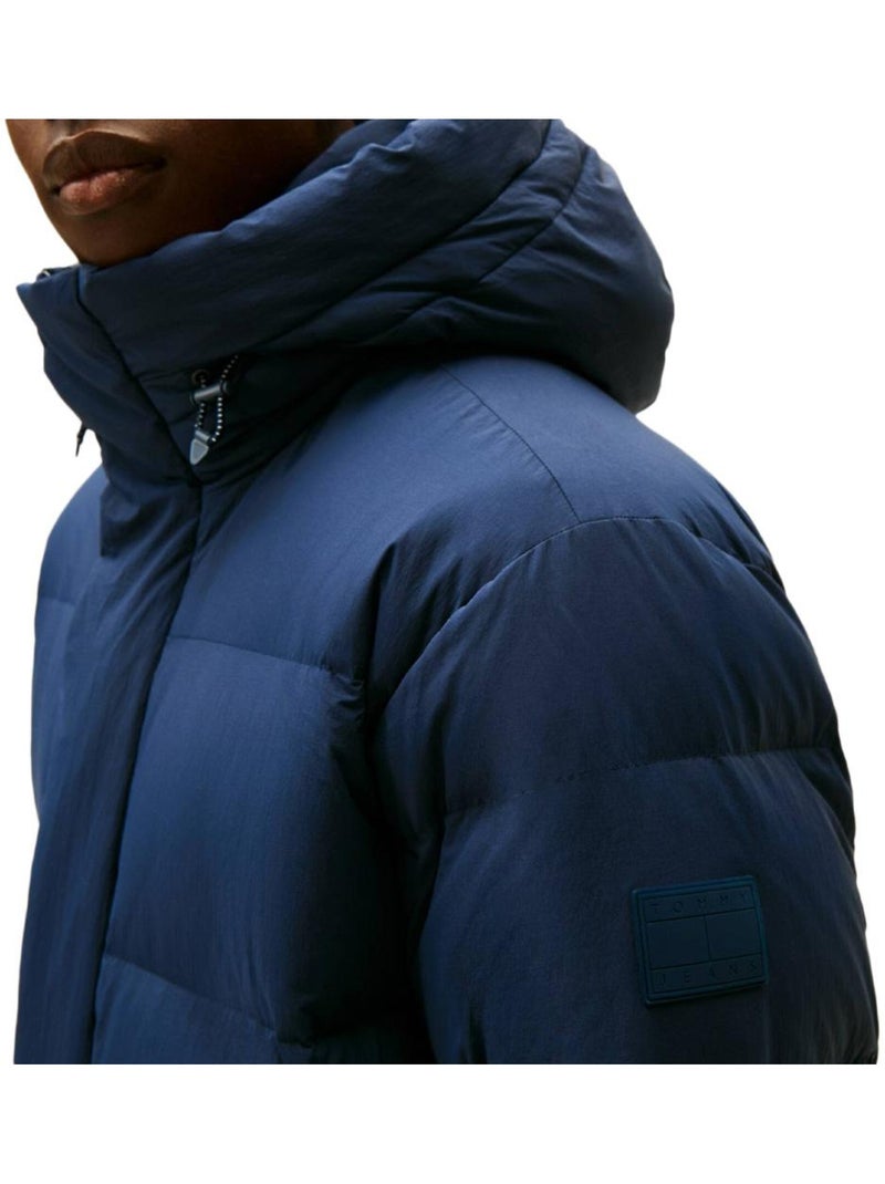 Piumino Lungo da Uomo Tommy Hilfiger Blu marino - Kiabi