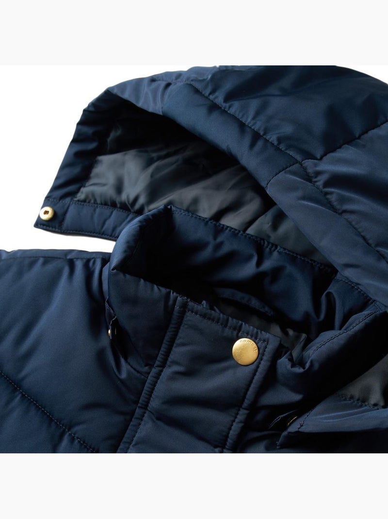 Piumino Lungo Name it da Bambina Blu marino - Kiabi