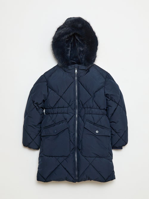 Piumino medio-lungo caldo idrorepellente - Kiabi