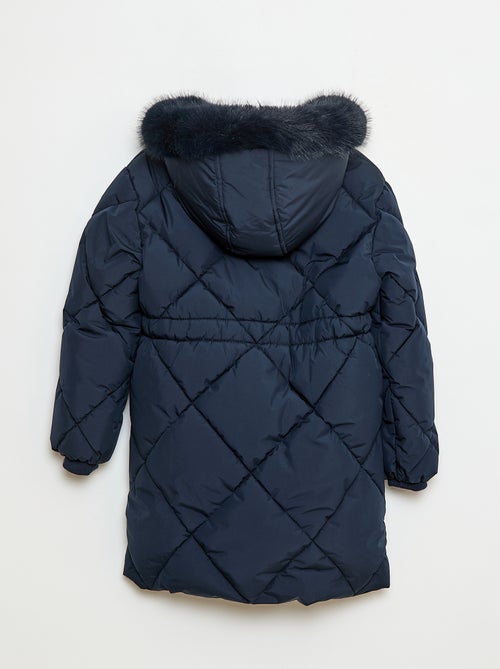 Piumino medio-lungo caldo idrorepellente - Kiabi