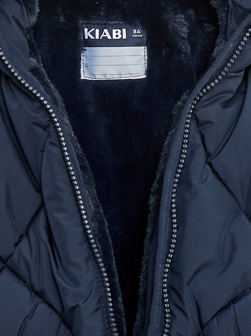 Piumino medio-lungo caldo idrorepellente - Kiabi