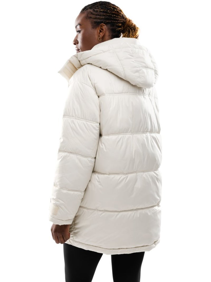 Piumino oversize da donna lifestyle donna international Bianco - Kiabi