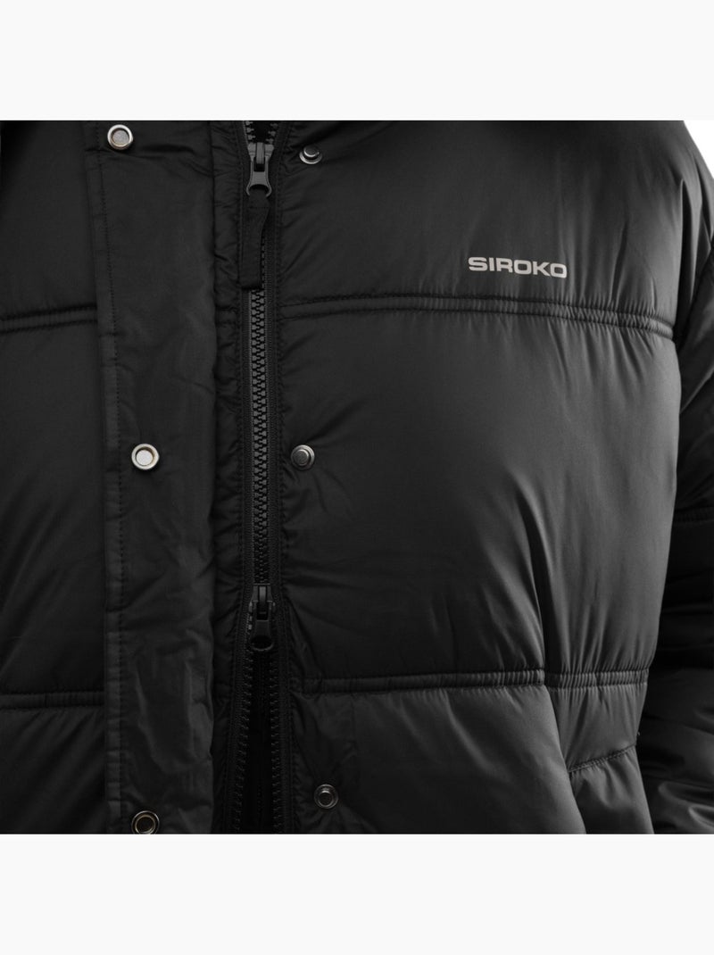 Piumino oversize da donna lifestyle donna naryan Nero - Kiabi