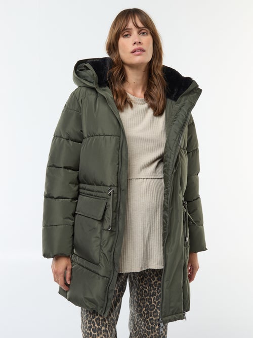 Piumino premaman con dettaglio per portare il bebè - Kiabi