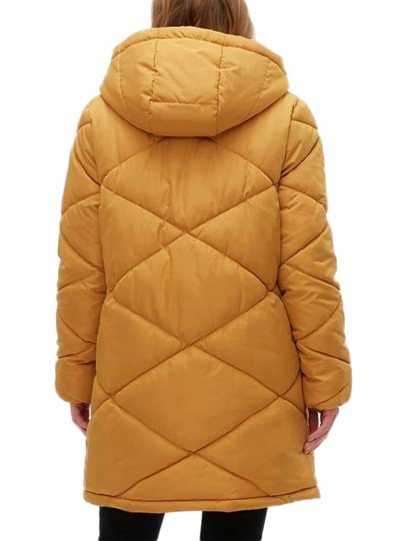 Piumino Premaman e Porta Bebè Donna Mamalicious Giallo - Kiabi
